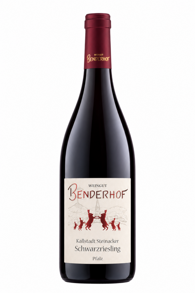 Flasche Schwarzriesling Kallstadt Steinacker – Weingut Benderhof