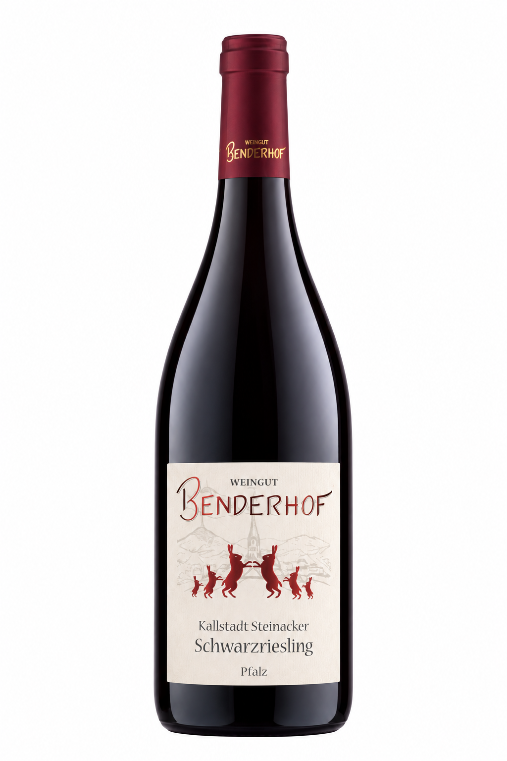 Flasche Schwarzriesling Kallstadt Steinacker â Weingut Benderhof