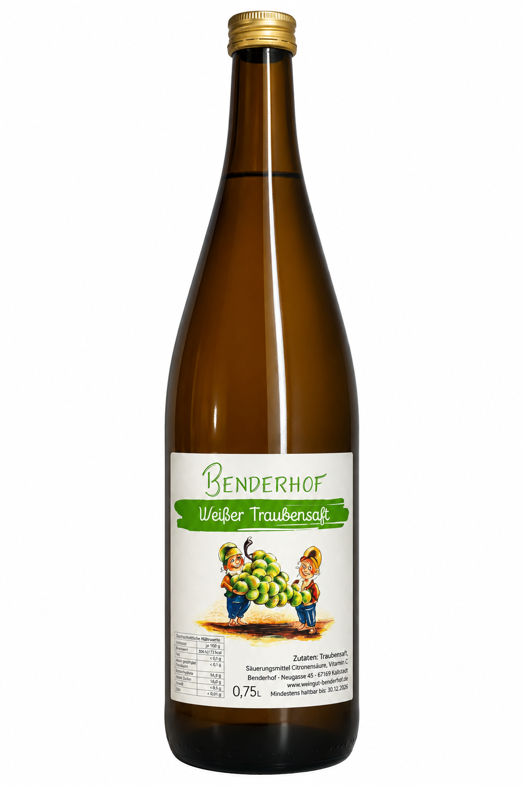 Pfälzer Traubensaft weiß